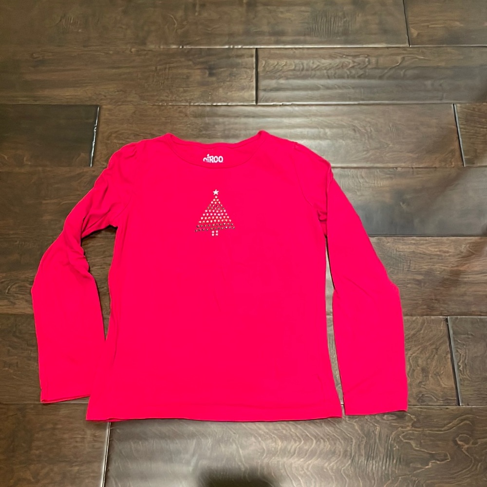 ♥️ NWOT CIRCO studded xmas tree 🌲 long sleeve tee